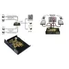 EXSYS EX-3455 2-portna SATA III 6Gbps PCIe 2.0 x1 RAID krmilna kartica (RAID 0/1, ASMedia ASM1061, low profile)