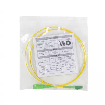 LogiLink OS2 single-mode optični patch kabel SC na LC simplex, 30 m, G657.A2, LSZH, rumen FPSLS30