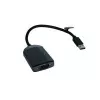 EXSYS EX-5005 USB 3.2 Gen 1 (USB 3.0) na VGA adapter, do 2048 x 1152