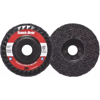 3M Scotch-Brite XT-RD Pro groba čistilna plošča 115x22mm M14, silicijev karbid 7100192330