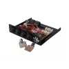 EXSYS EX-3466-2 SATA III 4-portno stikalo – 1-na-4 preklopnik HDD/SSD, 6Gbps, hot-swap, čipovje Marvell