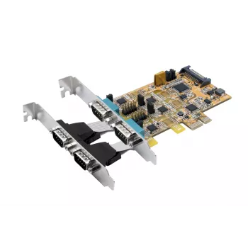 EXSYS EX-45034 PCIe kartica s 4 serijskimi vrati RS-232/422/485 (FTDI)
