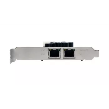 EXSYS EX-6072POE-2 dvojna Gigabit Ethernet PCIe kartica s PoE, Low Profile