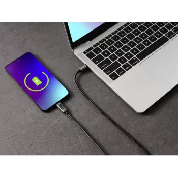 Renkforce USB-C na USB-C kabel 2.0, 2 m, srebrn (metallic) RF-6249498