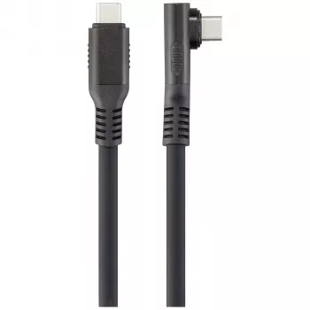 Renkforce USB4 USB-C na USB-C kabel 1m črn 8K UHD magnetni vtič RF-6438138