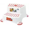 keeeper kids Igor Paw Patrol 2-stopenjska stopnica, bela s potiskom, nosilnost 120 kg, nedrseča 1003210013700