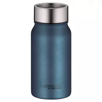 THERMOS izolacijska skodelica TC, 0,35 L, mat modra nerjavno jeklo, dvostenska, neprepustna 4097.342.035