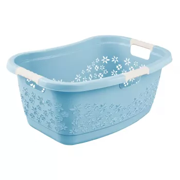 keeeper Lasse ergonomska ledvična košara za perilo, Nordic Blue, 40 L, Soft-Grip ročaji, 1 kos 1078268000000
