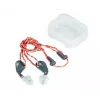 Uvex xact-fit čepki za ušesa za večkratno uporabo 26 dB SNR, 50 parov, modri 2124017