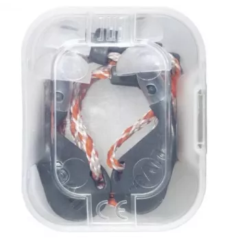 Uvex xact-fit čepki za ušesa za večkratno uporabo 26 dB SNR, 50 parov, modri 2124017