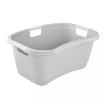 keeeper Janne kad za perilo, Nordic-Grey, 38 L, ledvičaste oblike, Soft-Touch ročaji 1078313000000