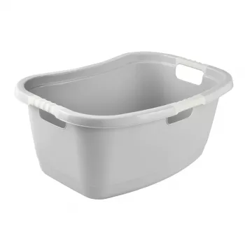 keeeper Janne kad za perilo, Nordic-Grey, 38 L, ledvičaste oblike, Soft-Touch ročaji 1078313000000