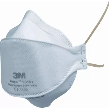 3M Aura 9332+BV FFP3 NR D maska za zaščito dihal z ventilom Cool Flow, bela, 1 kos 7000089312