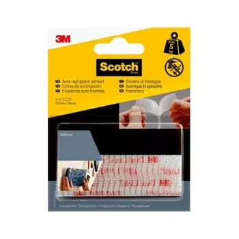 3M Dual Lock ježek trak SJ3550, bel, 25 mm x 75 mm, 4 trakovi 7100151768