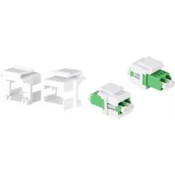 LogiLink NK0092 držala za keystone za LC-Duplex / SC-Simplex spojke brez prirobnice, 100 kosov