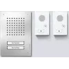 Siedle SET CLAB 850-2 E/W avdio set Classic nerjavno jeklo/bel 210010046-00