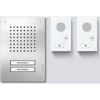 Siedle SET CLAB 850-2 E/W avdio set Classic nerjavno jeklo/bel 210010046-00