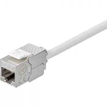 Renkforce RF-4531196 vtičnica RJ45 Cat.6a oklopljena srebrna