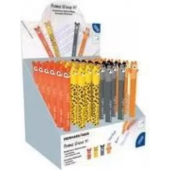 Faber-Castell Eberhard Faber Animal Erase It! gel pisalo display, 0,7 mm, modro, brisljivo, polnilno, 36 pisal 560174