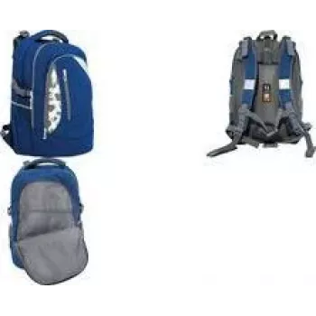 Faber-Castell Eberhard Faber X-Style šolski nahrbtnik, Denim Blue, 28 L, za otroke in mladostnike 9-16 let, poliester 577636