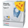 Siemens VZ123FP MegaAir SuperTEX set vrečk za sesalnik (tip G/G ALL, 4 vrečke + 1 mikrofiltre)