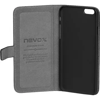 Nevox ORDO ovitek s preklopom za Sony Xperia Z5 - PU usnje, črn
