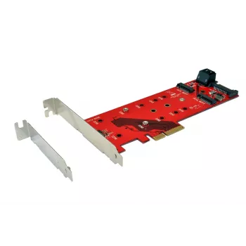 EXSYS EX-3660 M.2 na SATA III adapter kartica - B-Key/B+M Key, 6 Gbps, podpira 2230/2242/2260/2280
