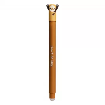 FABER-CASTELL EBERHARD FABER Animal Erase it! gel pero lenivec 0,7 mm modro (582109)