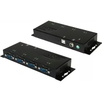 EXSYS EX-1334HMV-2 4-portni USB 2.0 na RS-232 serijski adapter s kovinskim ohišjem
