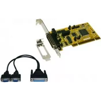 EXSYS EX-42372IS 2-portna PCI RS-422/485 serijska kartica z zaščito pred prenapetostjo, low profile