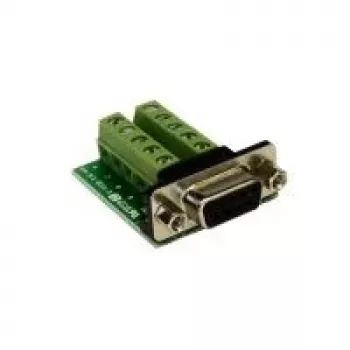EXSYS EX-49005 adapter kabel D-SUB 9-pinski vtič na 10-pinski vijačni priključni blok, 0,3 m, RS-232