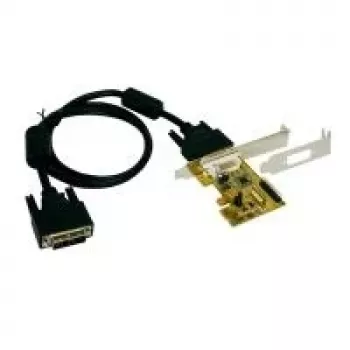 EXSYS EX-1095 PCI Express x1 2-portna serijska RS232 adapter kartica