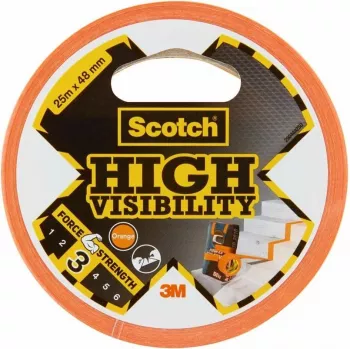 3M Scotch visoko viden trak oranžen 48 mm x 25 m, 6 zvitkov 7100205301