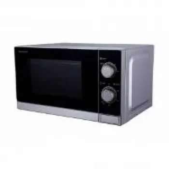 Sharp R200INW solo mikrovalovna pečica 20L 800W črna/srebrna