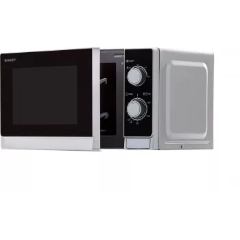 Sharp R200INW solo mikrovalovna pečica 20L 800W črna/srebrna
