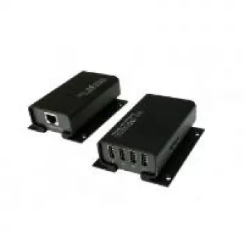 EXSYS EX-1444 4-portni USB 2.0 podaljšek prek Cat.5/6, do 100 m