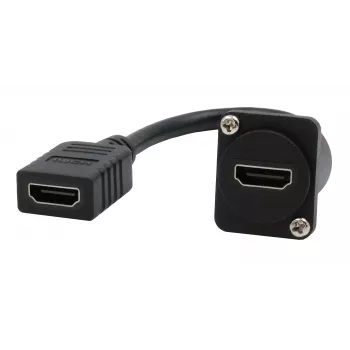 EXSYS EX-49163 kabelski adapter D-tip HDMI, vtičnica na vtičnico, 20 cm