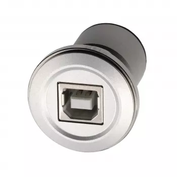 EXSYS EX-49193 kovinski panelni USB 2.0 adapter, USB-B vtičnica na USB-A vtičnica