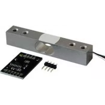JOY-IT DEBO HX711-20 24-bitni ADC modul z 20 kg merilno celico za merjenje teže SEN-HX711-20