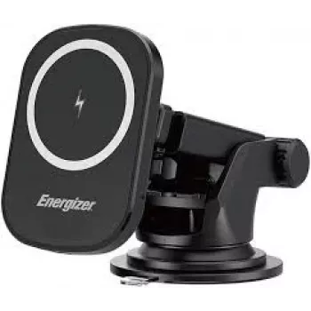 ENERGIZER ECA007 Qi brezžični avtomobilski polnilnik 15W s samodejnim senzorskim držalom, črn