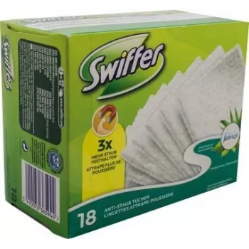 Swiffer suhe krpe za brisanje nadomestno pakiranje 18 kosov z vonjem Febreze