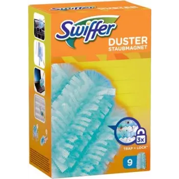 Swiffer Staubmagnet krpe Olympia - nadomestno pakiranje (541546) - 36 elektrostatičnih krp za brisanje prahu, nadomestno pakiranje