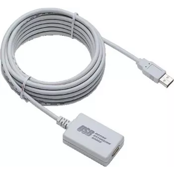 EXSYS EX-1401 aktivni podaljševalni kabel USB 2.0 5m USB-A vtič na vtičnico z regeneracijo signala
