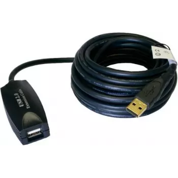 EXSYS EX-1401 aktivni podaljševalni kabel USB 2.0 5m USB-A vtič na vtičnico z regeneracijo signala