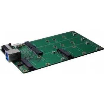 EXSYS EX-3673 USB 3.2 Gen 2x1 na M.2 in mSATA adapter kartica z vtičnico USB tipa B