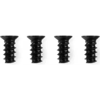 Alphacool vijaki za ventilatorje komplet 4 kosov 5x10mm črni (10325)