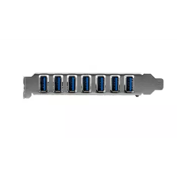 EXSYS USB 3.2 Gen 1 PCIe kartica s 7 priključki (čipovje VIA) EX-11088-2