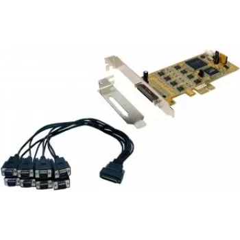 EXSYS EX-45368 PCIe 8S serijska kartica RS-232/422/485 z nizkoprofilnim nosilcem (SystemBase)