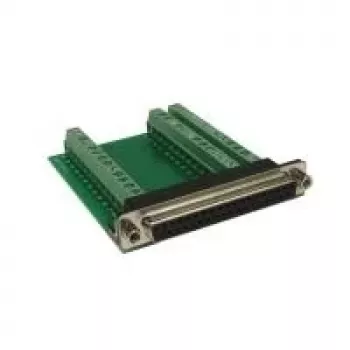 EXSYS EX-49040 adapter D-SUB 37-Pin moški na vijačni priključni blok, zelen/srebrn