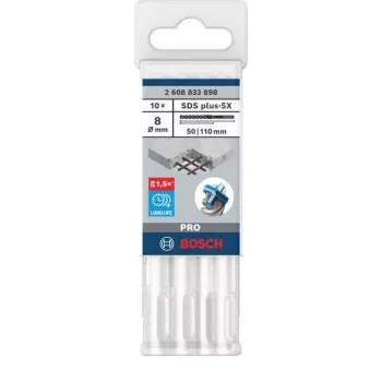 BOSCH PRO SDS Plus-5X sveder za udarno vrtanje 8x50x110 mm 2608833898